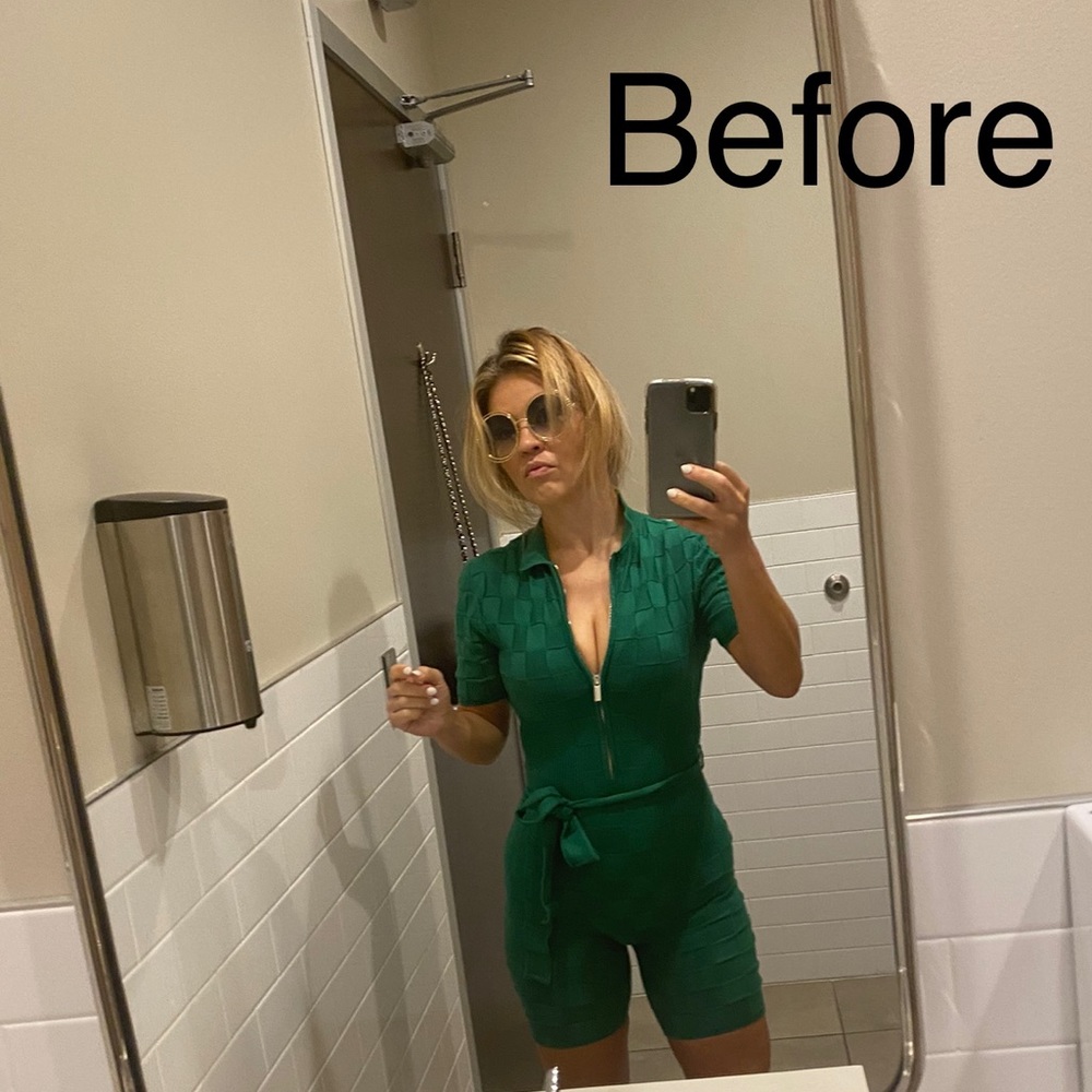 Maniere De Voir Green Jumpsuit